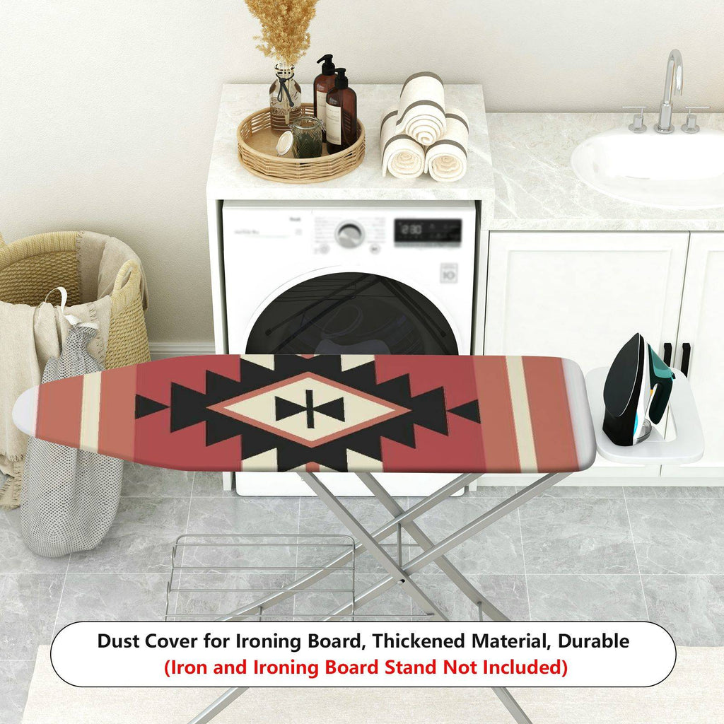 1-Piece Geometric Tribal Pattern Retro Ethnic Style  Ironing Board Cover, Universal Size, Without Board