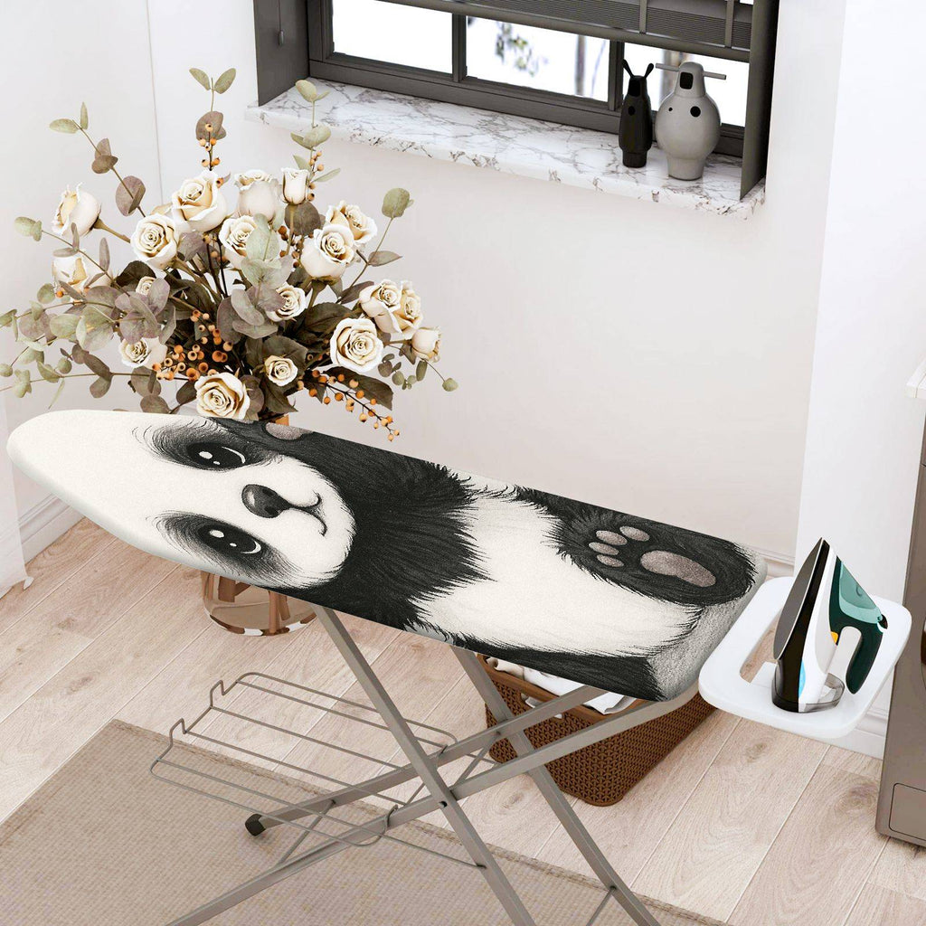 1-Piece Panda Bear Animal  Ironing Board Cover, Universal Size, Without Board
