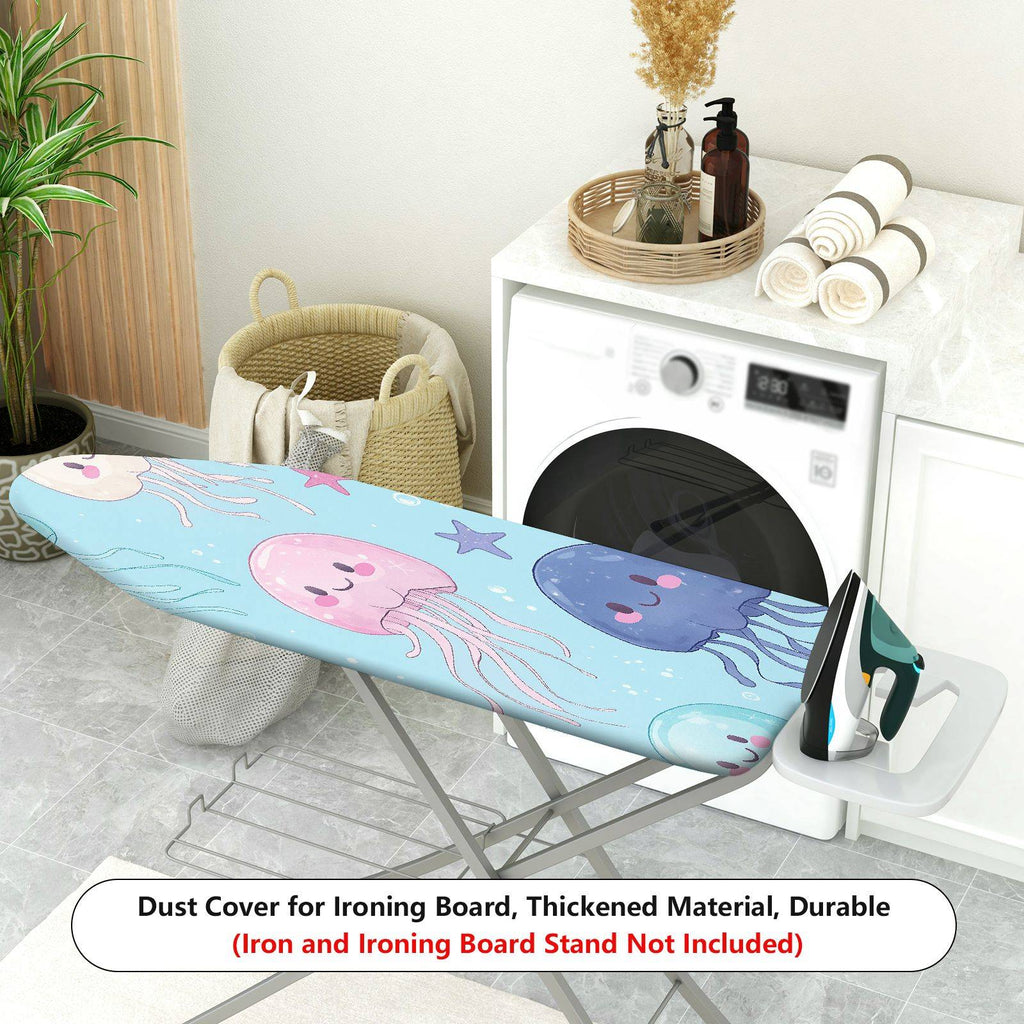 1-Piece Jellyfish  Ocean  Ironing Board Cover, Universal Size, Without Board