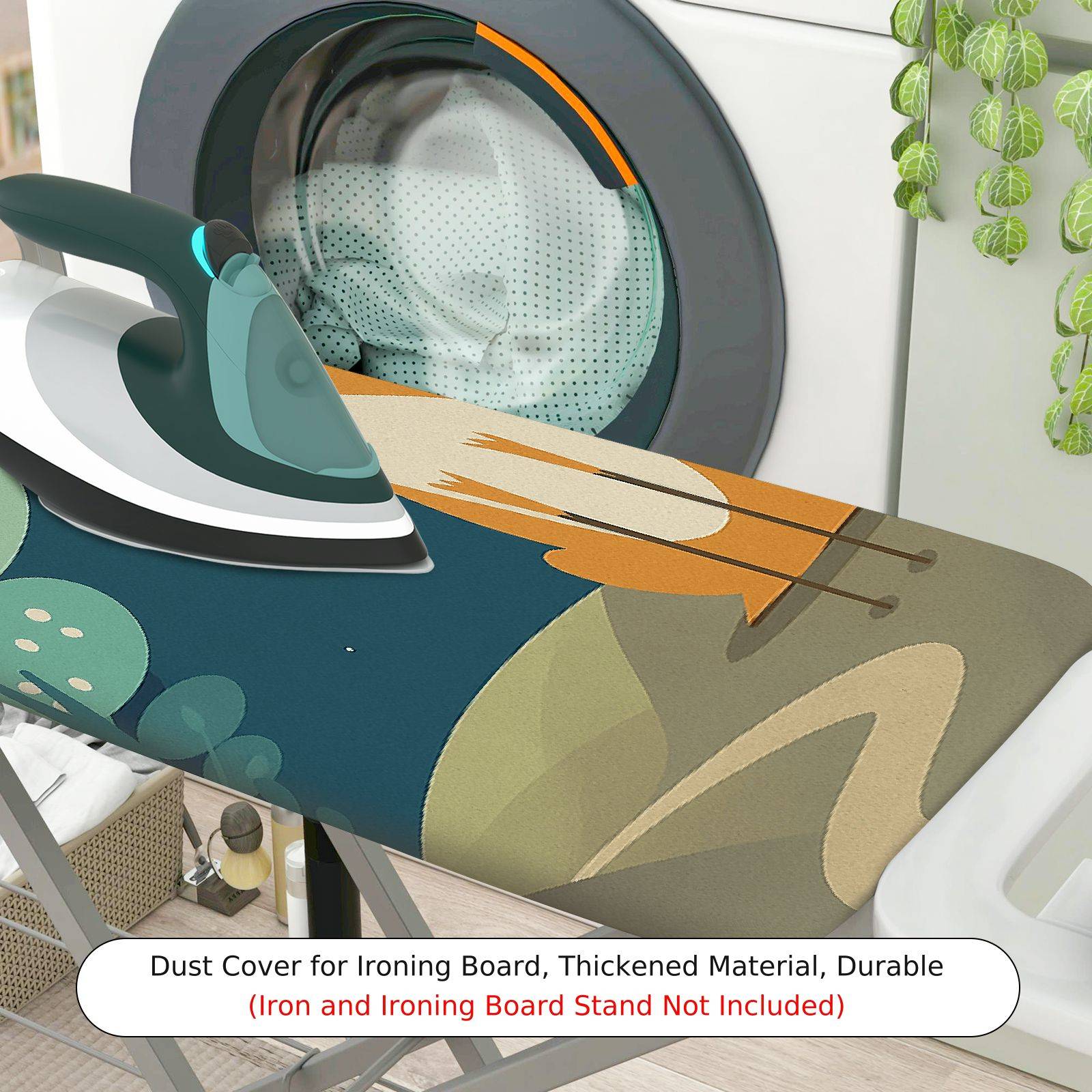 1-Piece Forest Animal  Ironing Board Cover, Universal Size, Without Board