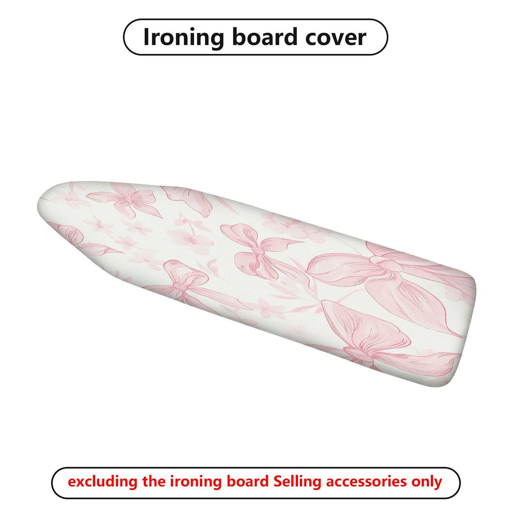 1-Piece Floral Pink Elegant  Ironing Board Cover, Universal Size, Without Board