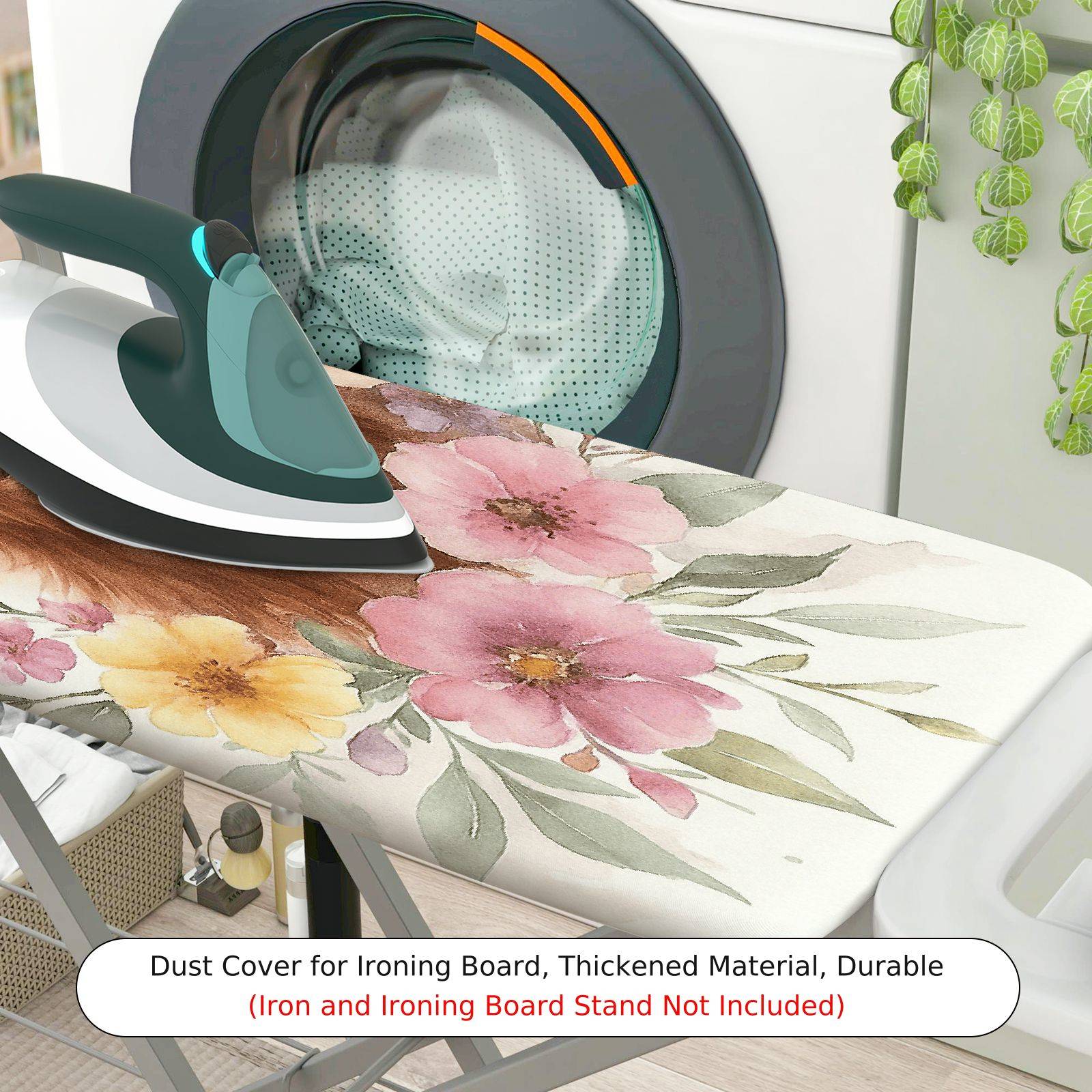 1-Piece Animal Floral  Ironing Board Cover, Universal Size, Without Board
