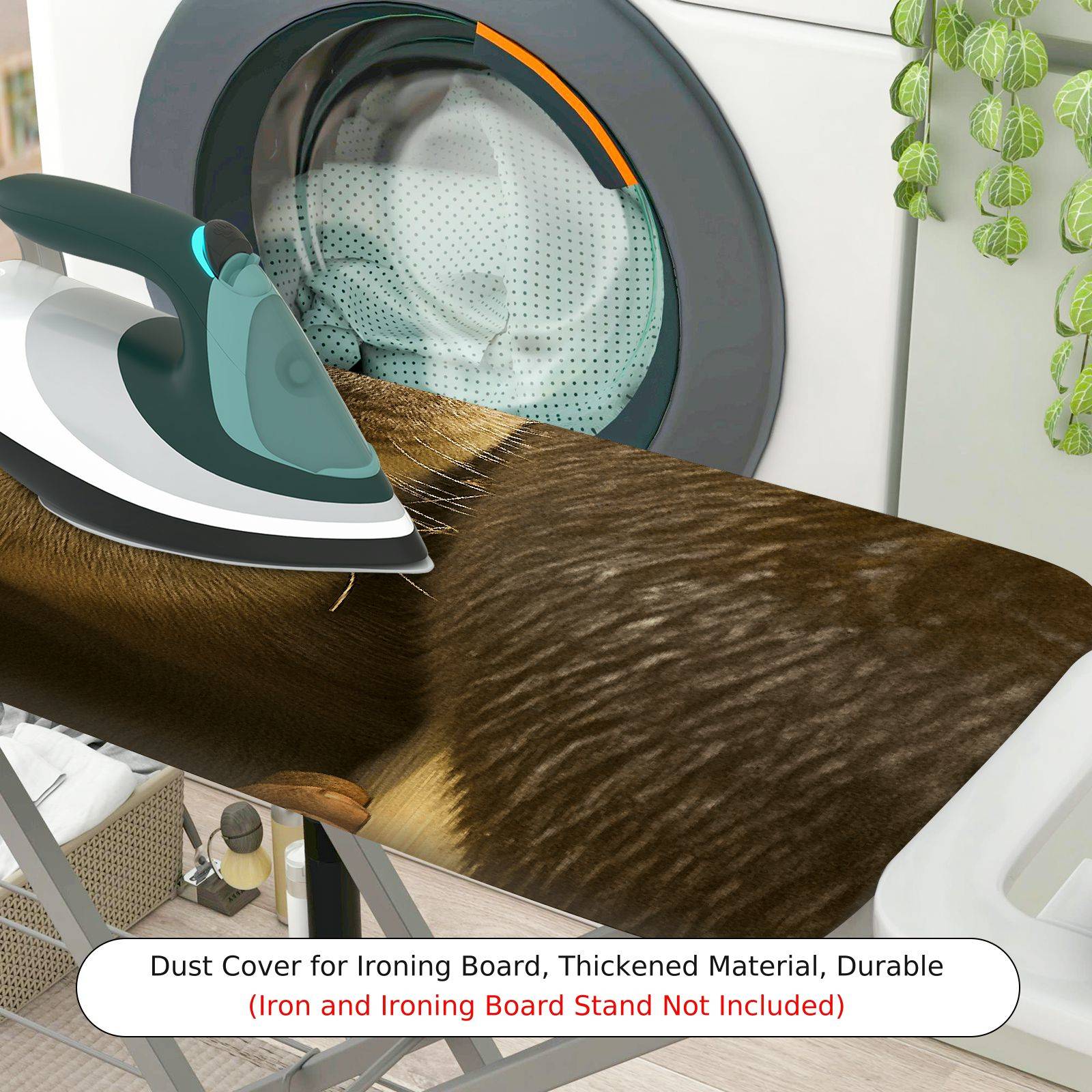 1-Piece Animal Otter Wildlife  Ironing Board Cover, Universal Size, Without Board