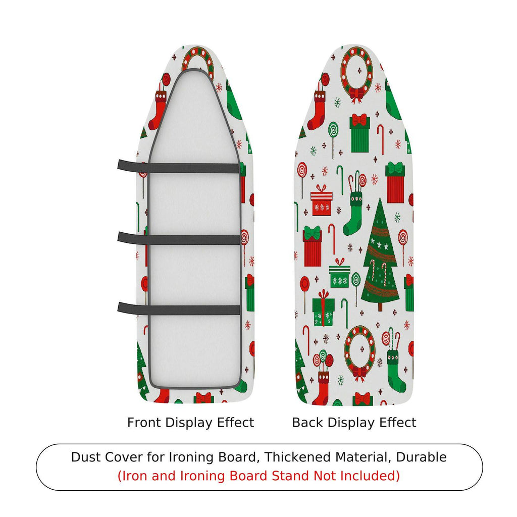 1-Piece Christmas Stockings Ornaments  Ironing Board Cover, Universal Size, Without Board