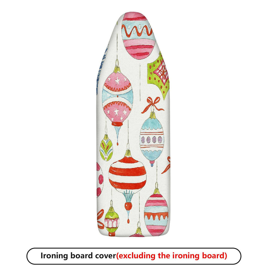 1-Piece Christmas Baubles Festive Ornament  Ironing Board Cover, Universal Size, Without Board