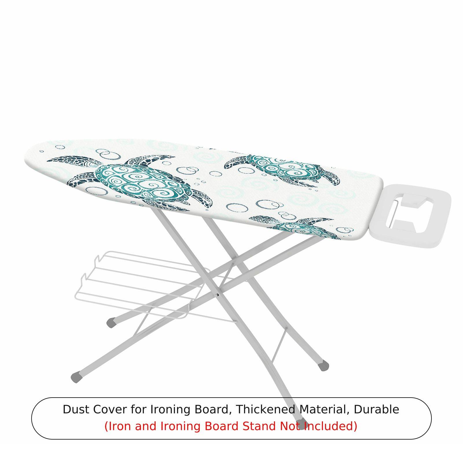 1-Piece Sea Turtle Ocean Marine  Ironing Board Cover, Universal Size, Without Board