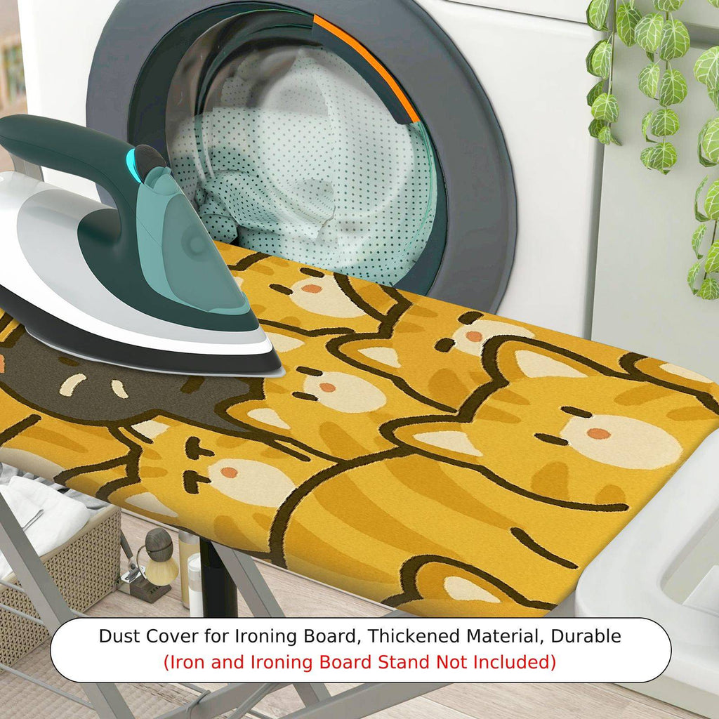 1-Piece Cat  Animal  Ironing Board Cover, Universal Size, Without Board