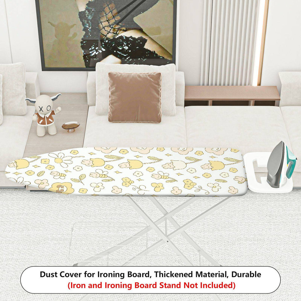 1-Piece Floral  Animal Pattern  Ironing Board Cover, Universal Size, Without Board