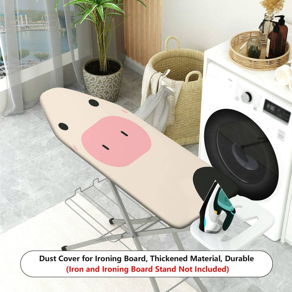 1-Piece Pig Cow Animal  Ironing Board Cover, Universal Size, Without Board