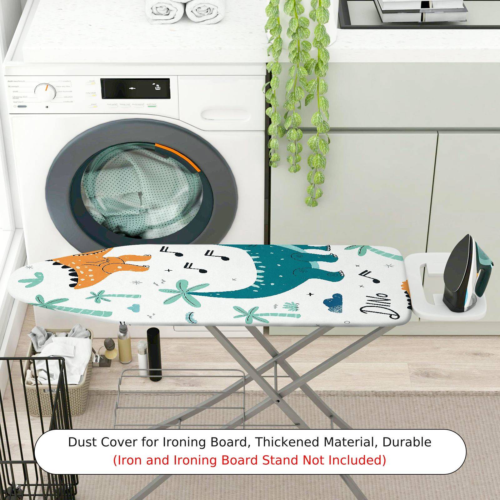 1-Piece Animal  Plant  Ironing Board Cover, Universal Size, Without Board