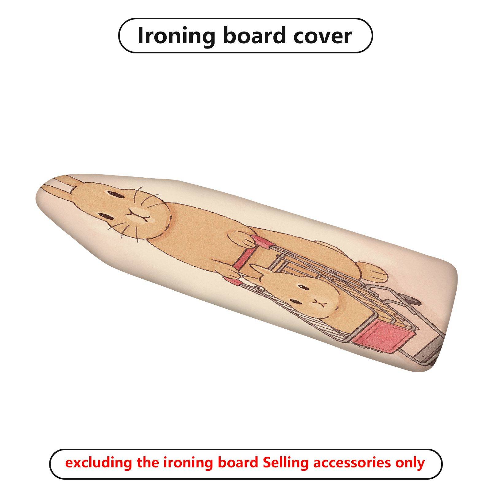 1-Piece Cute Rabbit  Animal  Ironing Board Cover, Universal Size, Without Board