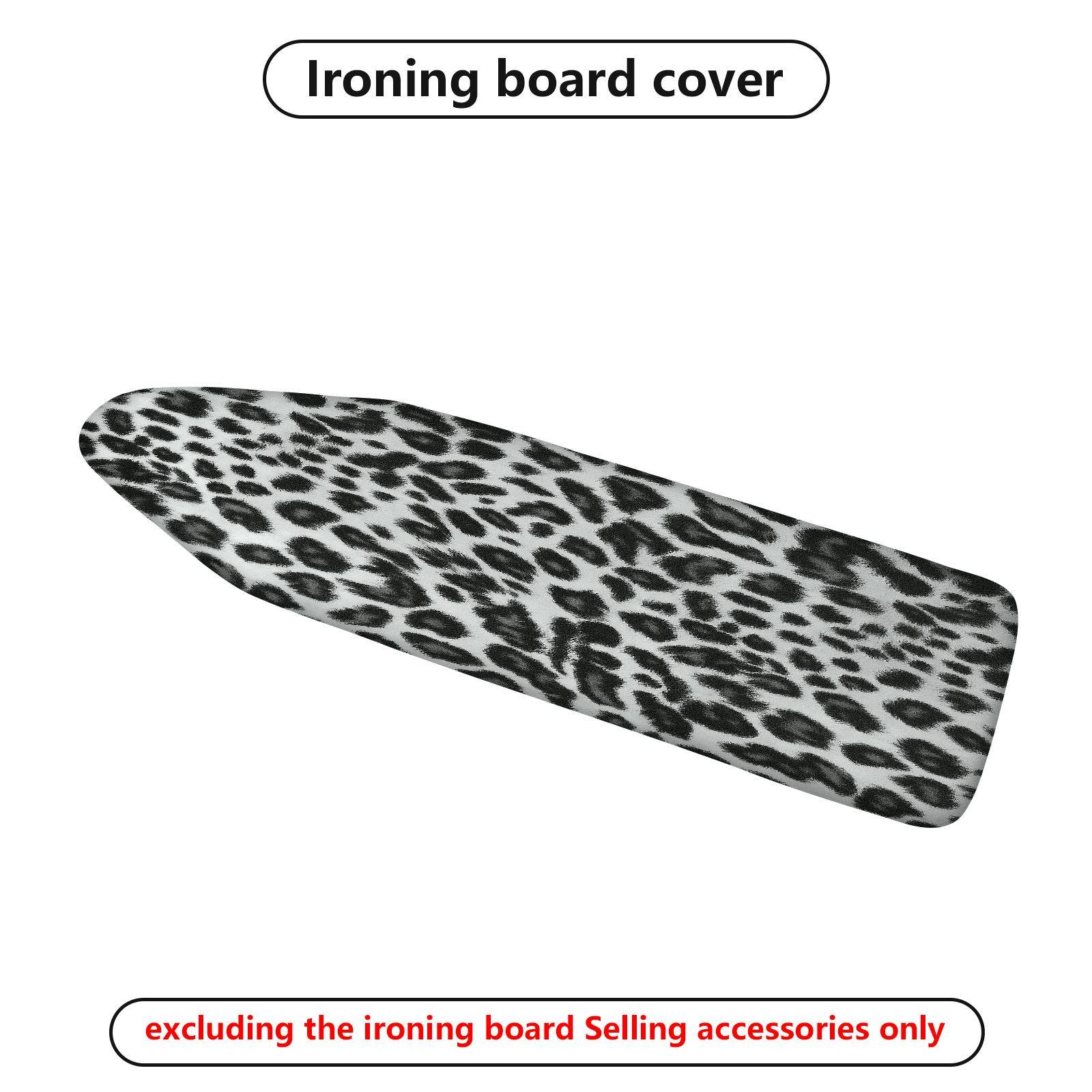 1-Piece Leopard Print Animal Pattern Stylish  Ironing Board Cover, Universal Size, Without Board