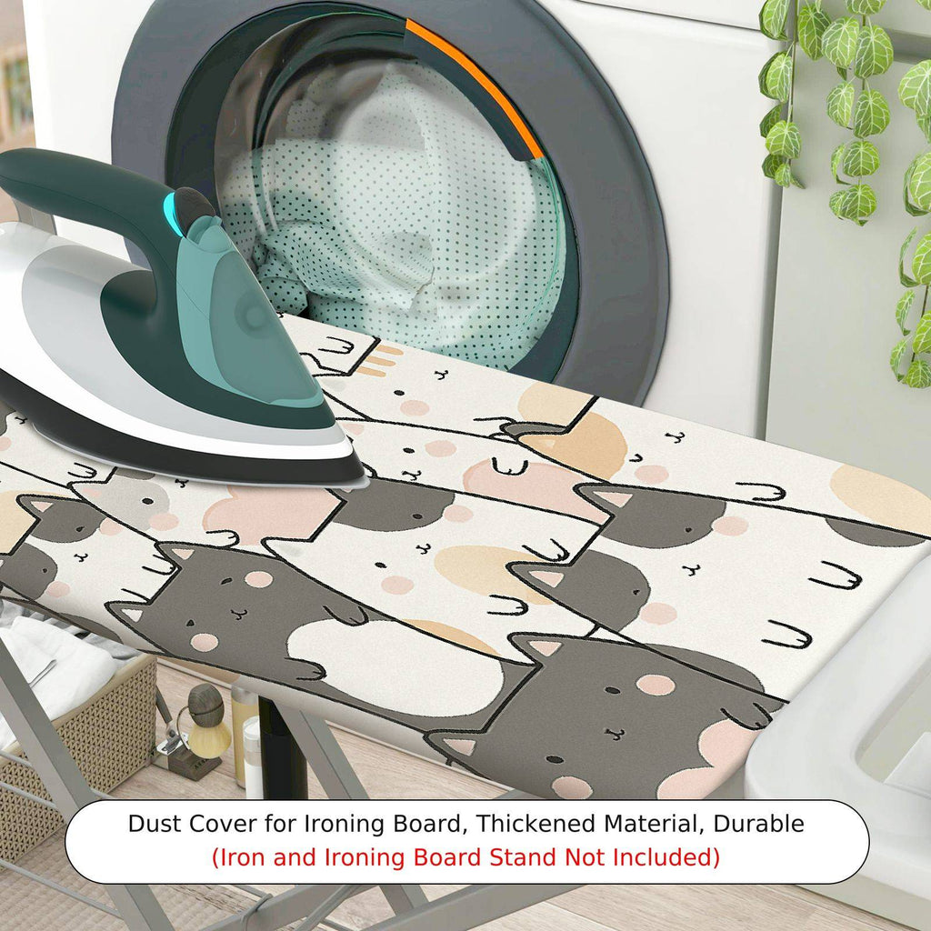1-Piece Cute Cat  Animal  Ironing Board Cover, Universal Size, Without Board