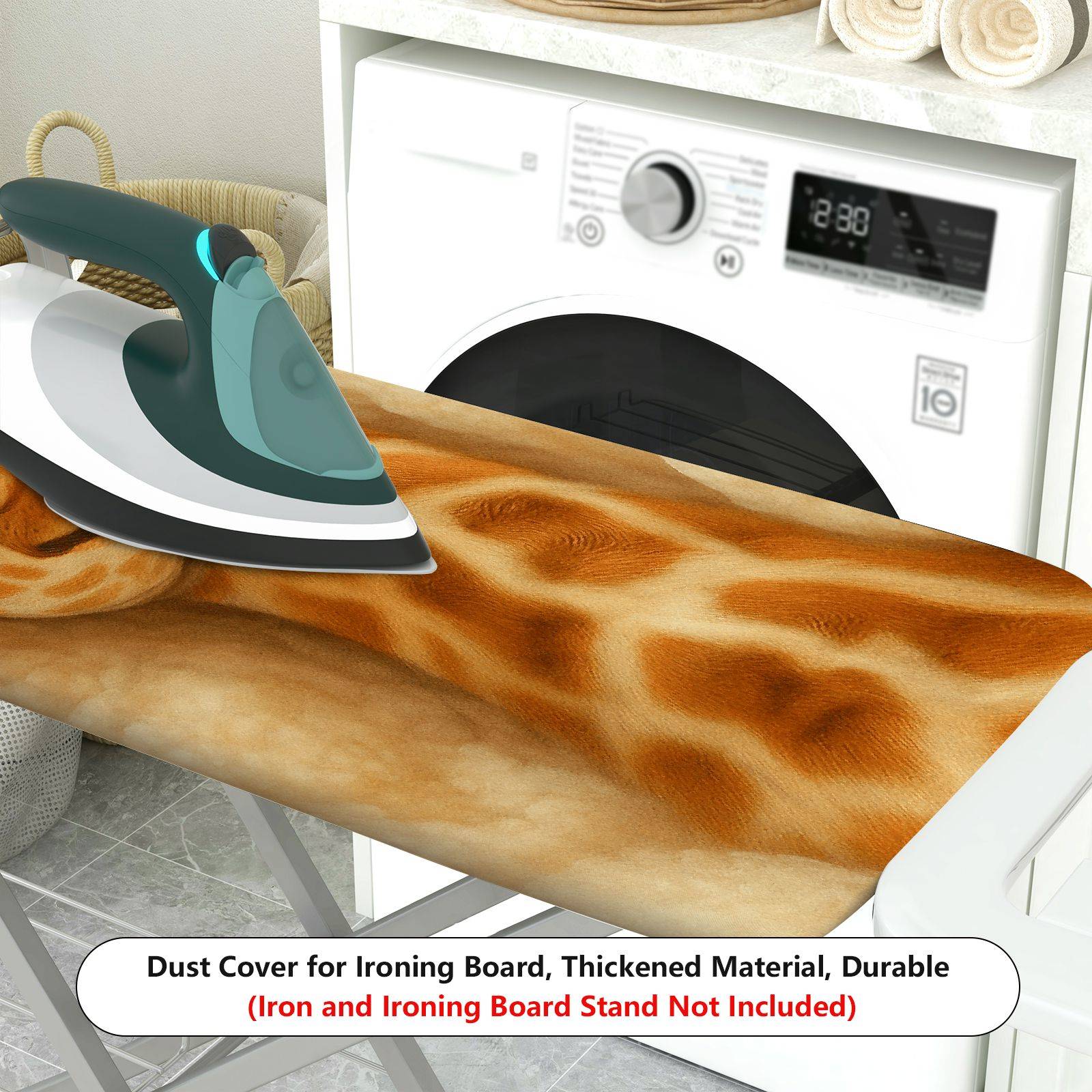 1-Piece Giraffe  Animal  Ironing Board Cover, Universal Size, Without Board