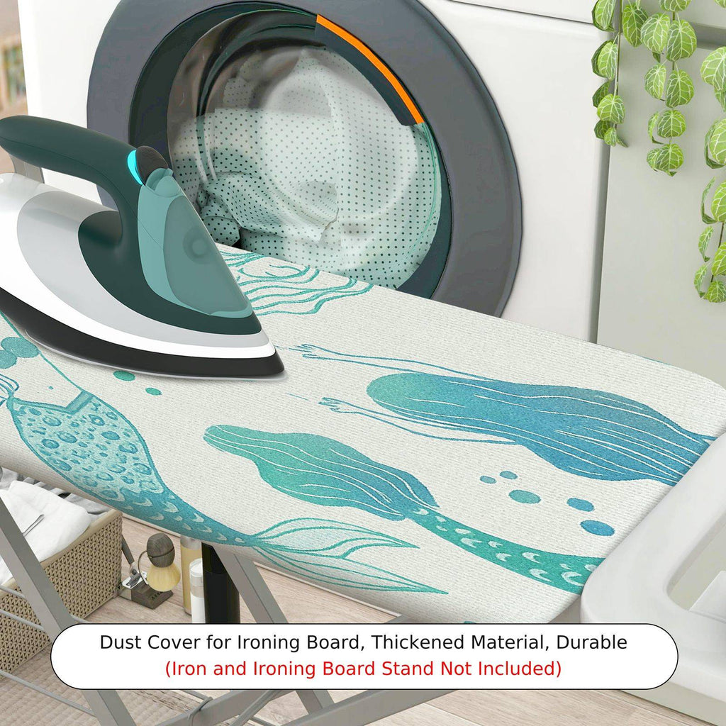 1-Piece Abstract Sea  Ironing Board Cover, Universal Size, Without Board