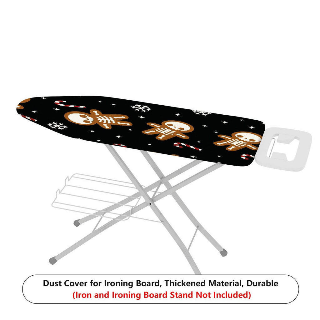 1-Piece Christmas Skull Candy  Ironing Board Cover, Universal Size, Without Board
