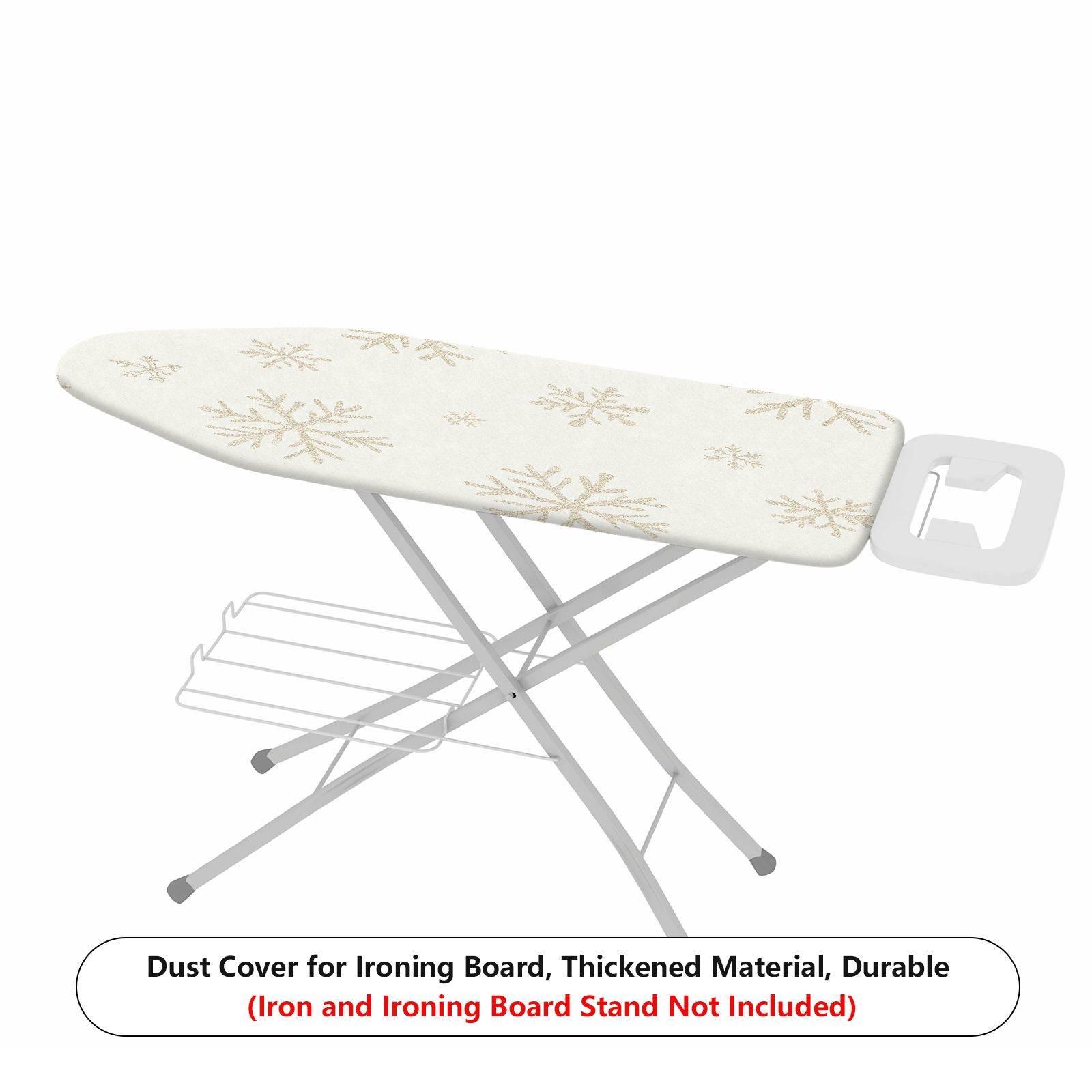1-Piece Snowflake Winter Decoration Christmas  Ironing Board Cover, Universal Size, Without Board