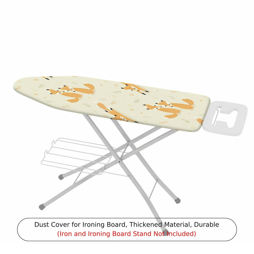 1-Piece Fox Pattern Animal Nature Print  Ironing Board Cover, Universal Size, Without Board