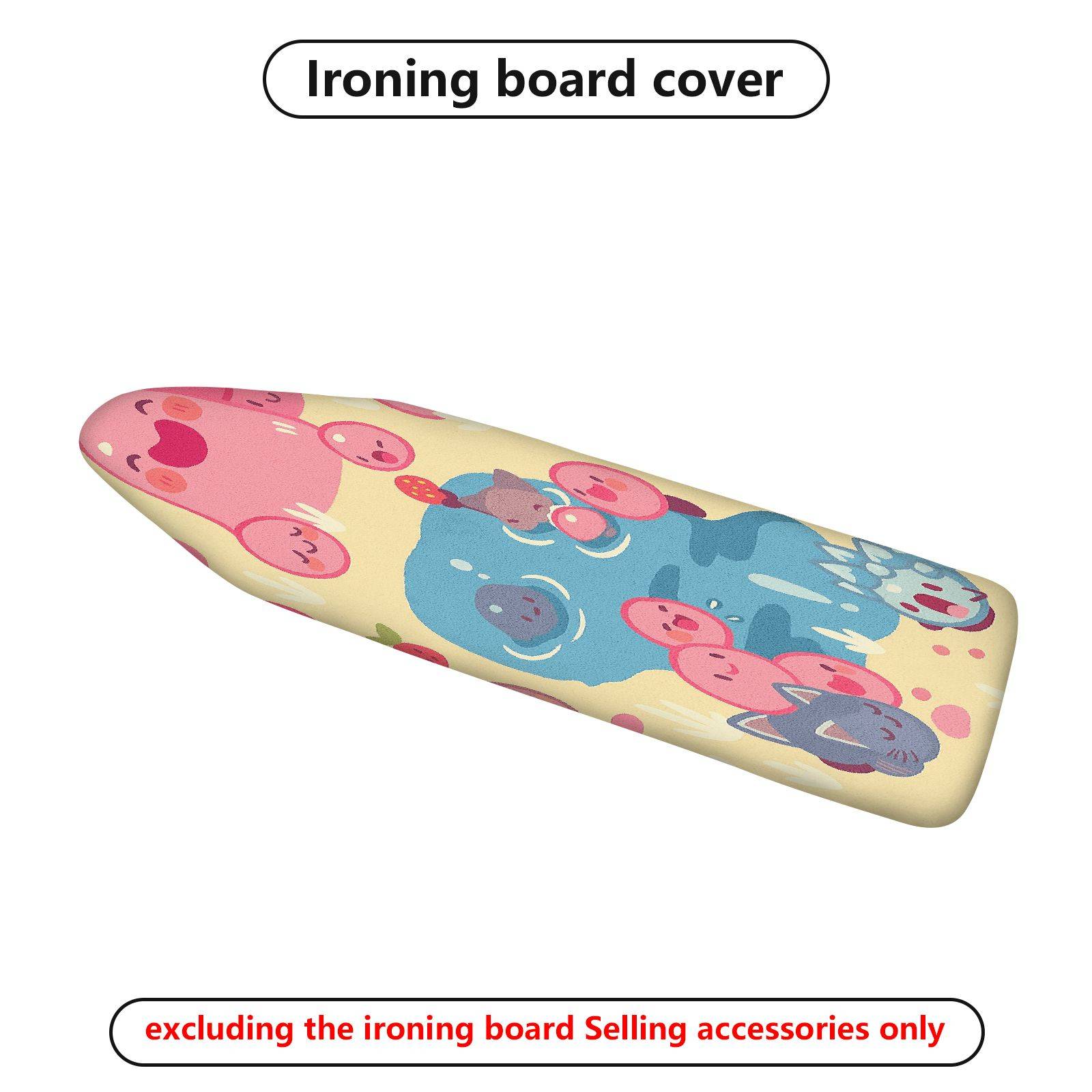 1-Piece Animal Floral  Ironing Board Cover, Universal Size, Without Board