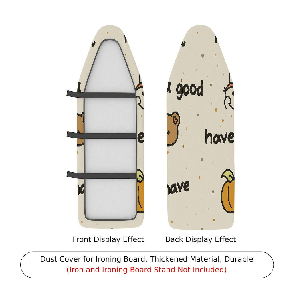 1-Piece bear print  animals text  Ironing Board Cover, Universal Size, Without Board