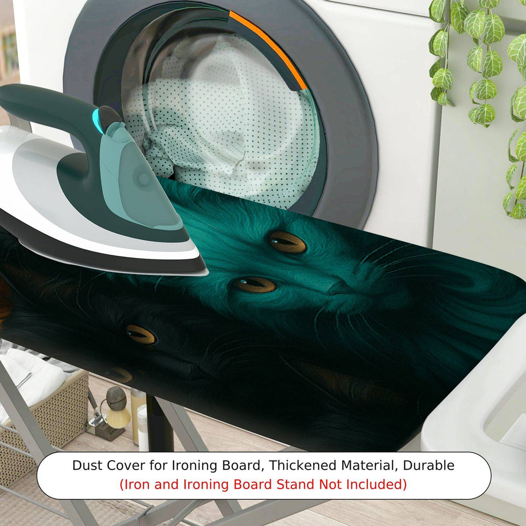 1-Piece Animal Cat Colorful  Ironing Board Cover, Universal Size, Without Board