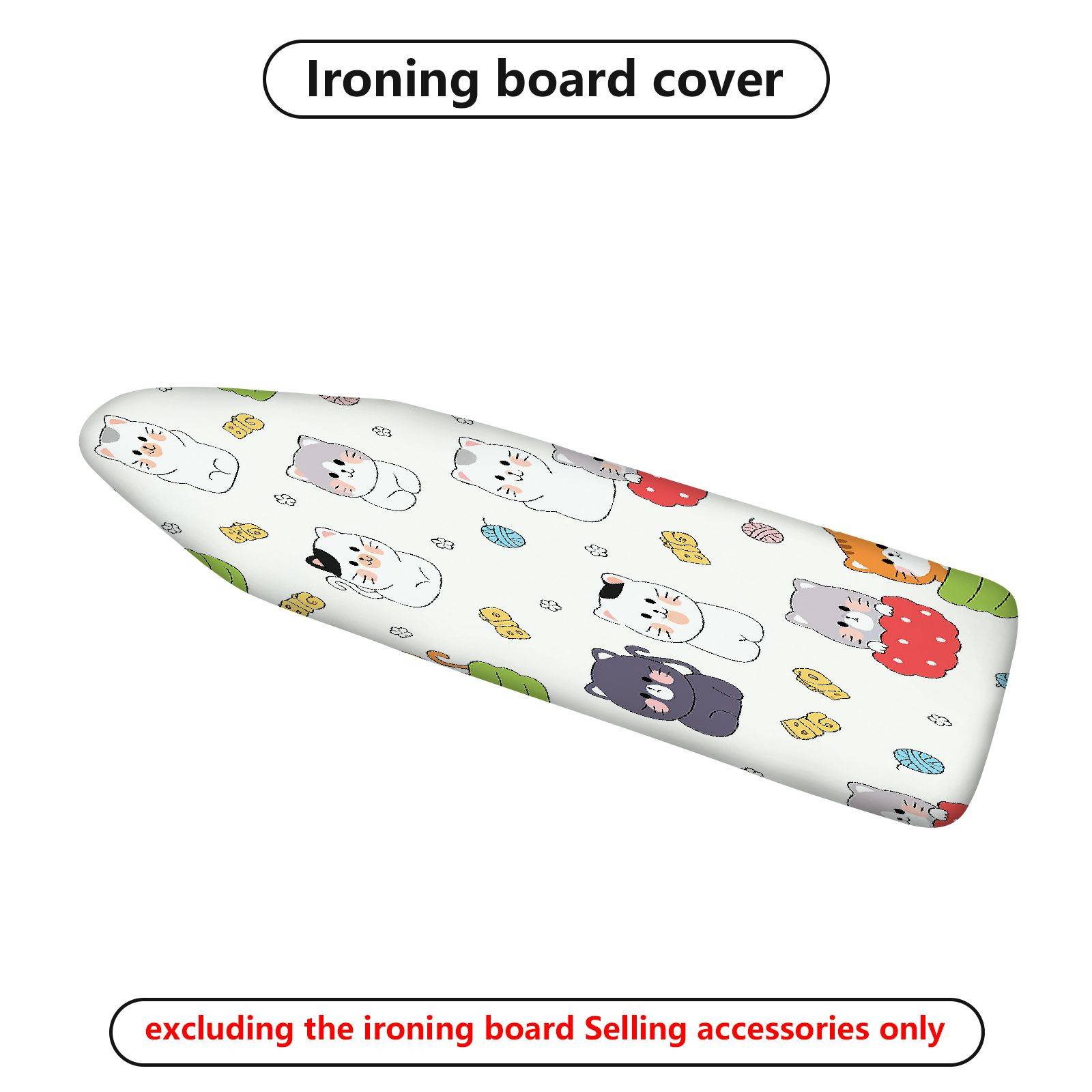 1-Piece Cat  Animal  Ironing Board Cover, Universal Size, Without Board