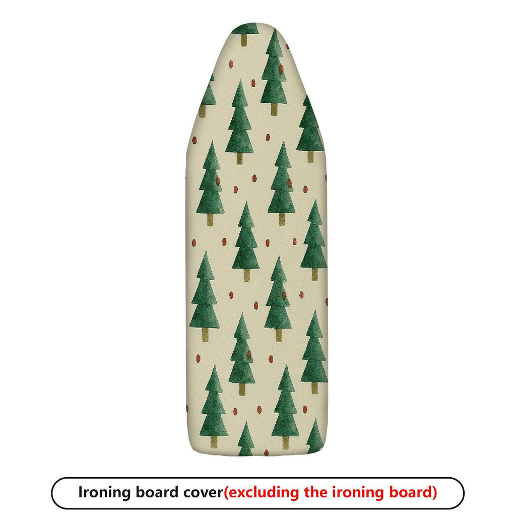 1-Piece Christmas Tree Forest Pattern Holiday  Ironing Board Cover, Universal Size, Without Board