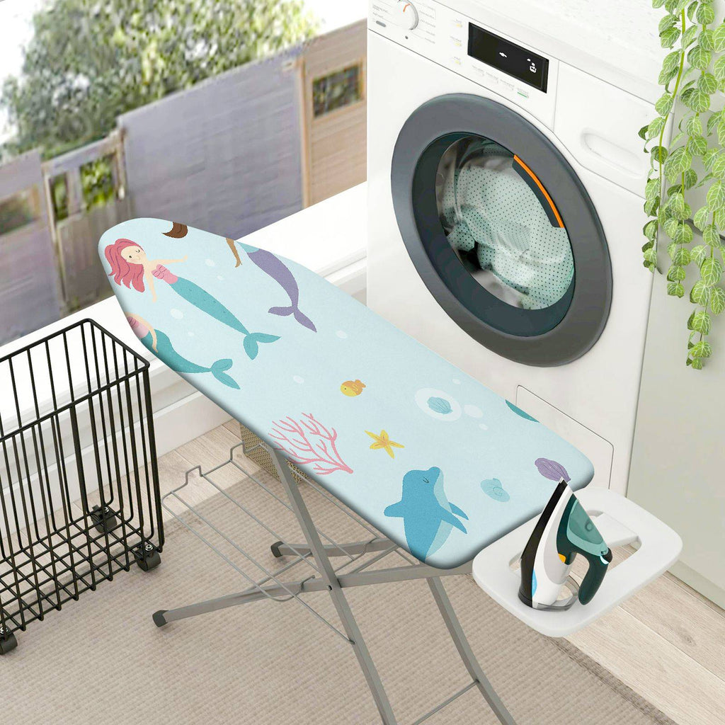 1-Piece Ocean Sea Life  Ironing Board Cover, Universal Size, Without Board