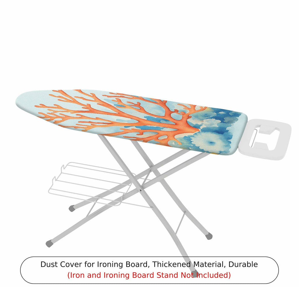 1-Piece Coral Ocean Abstract  Ironing Board Cover, Universal Size, Without Board