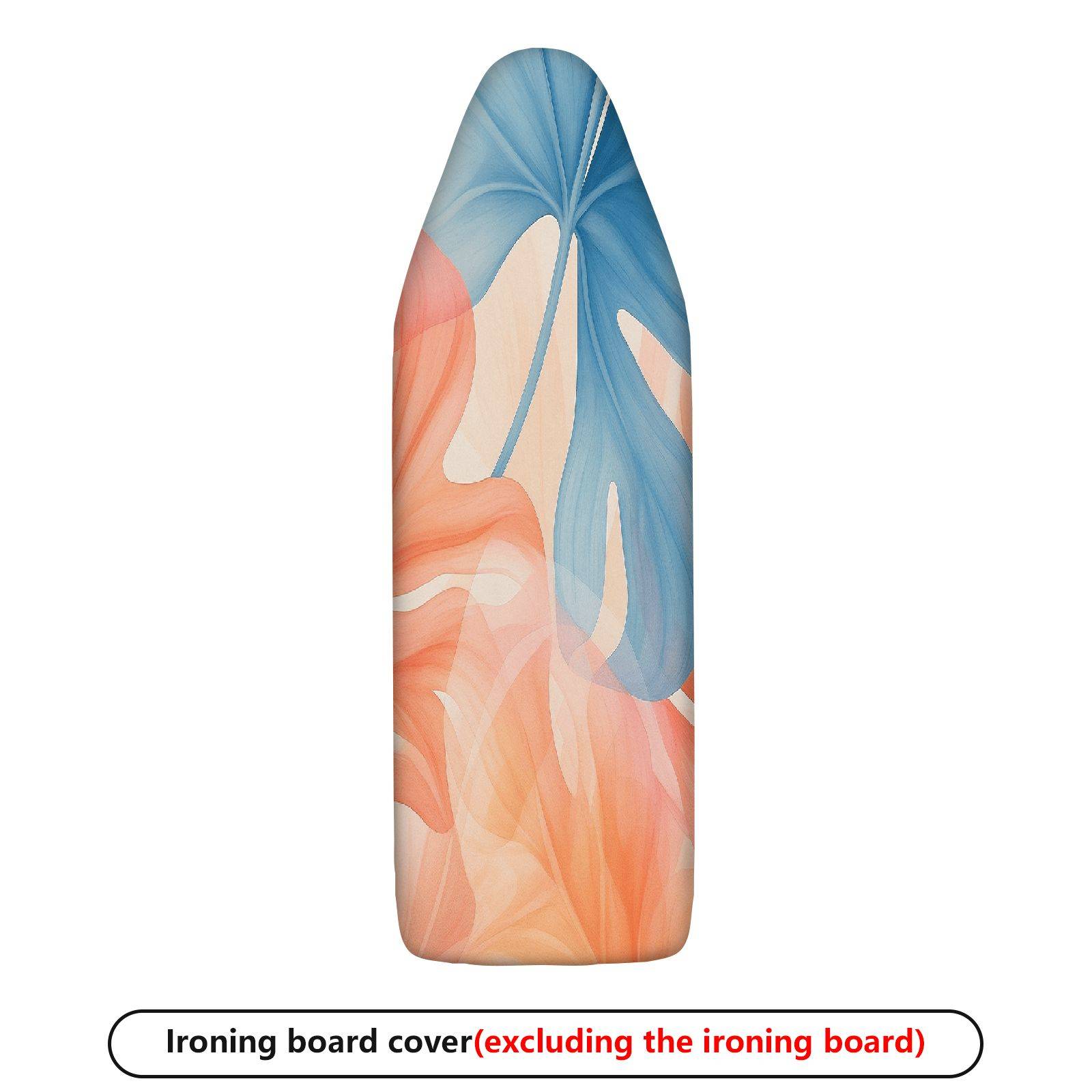 1-Piece Abstract Leaf Colorful  Ironing Board Cover, Universal Size, Without Board
