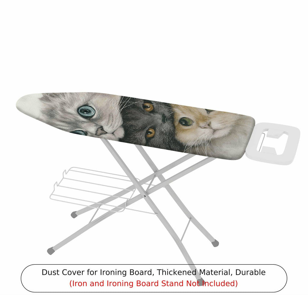 1-Piece Cat Animal Cute  Ironing Board Cover, Universal Size, Without Board
