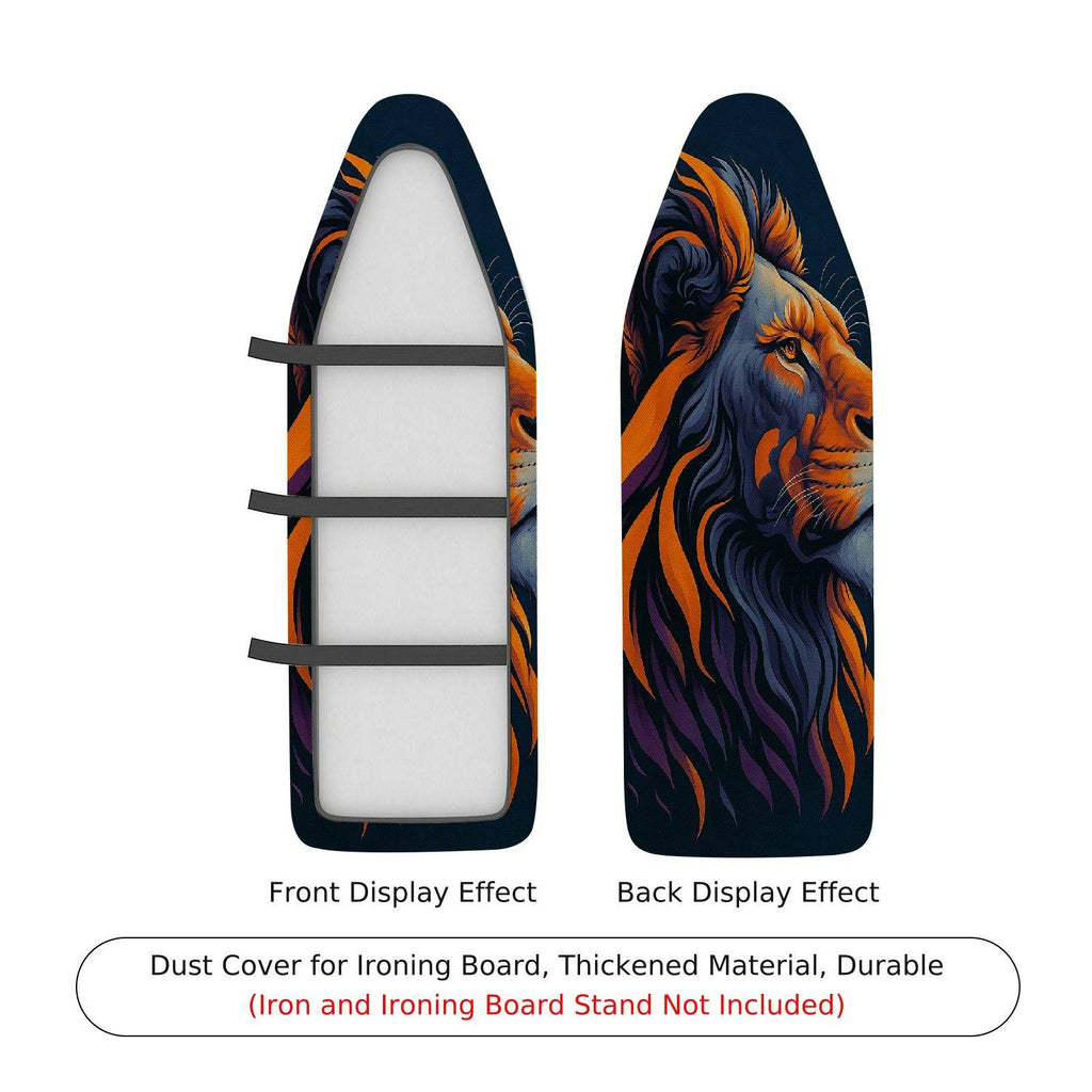 1-Piece Lion Animal Art  Ironing Board Cover, Universal Size, Without Board