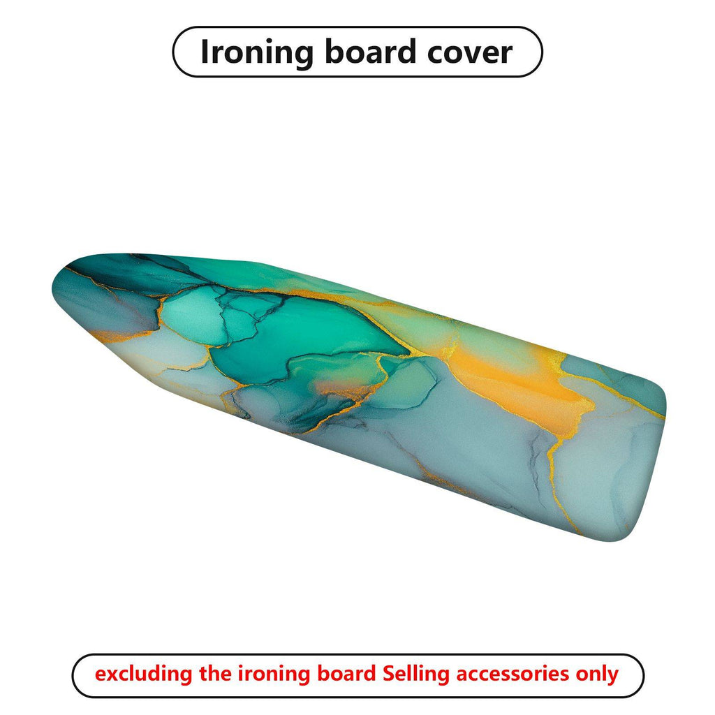 1-Piece Abstract Marble Artistic  Ironing Board Cover, Universal Size, Without Board