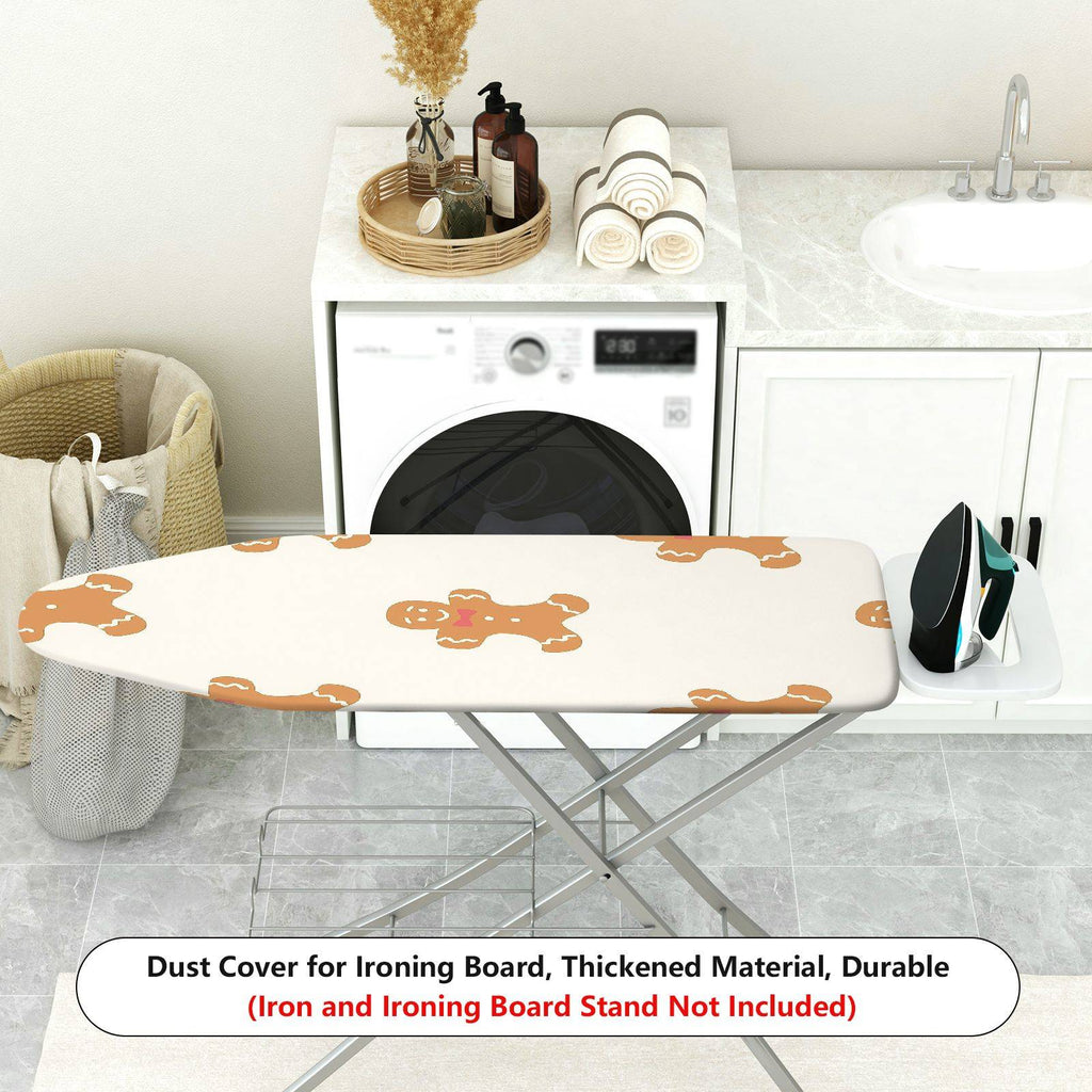 1-Piece Gingerbread Christmas Decorative  Ironing Board Cover, Universal Size, Without Board