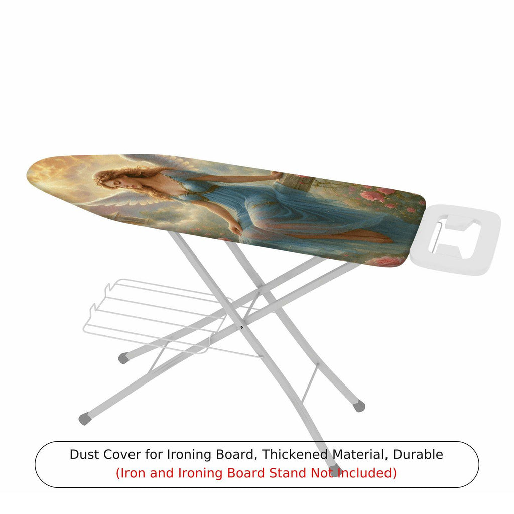 1-Piece Angelic Blooming Elegant  Ironing Board Cover, Universal Size, Without Board