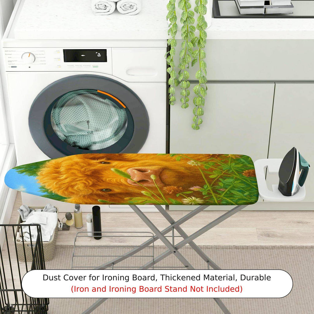 1-Piece Animal Nature Art  Ironing Board Cover, Universal Size, Without Board