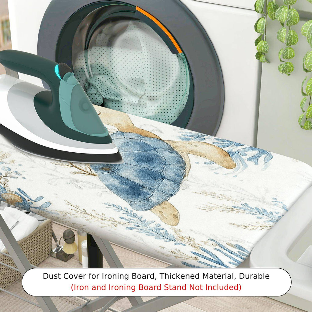 1-Piece Turtle Ocean Sea  Ironing Board Cover, Universal Size, Without Board