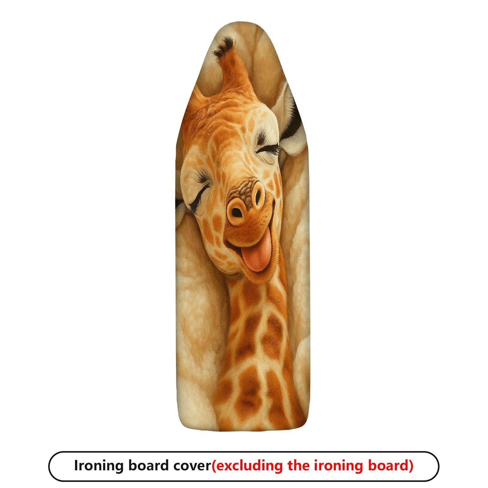 1-Piece Giraffe  Animal  Ironing Board Cover, Universal Size, Without Board