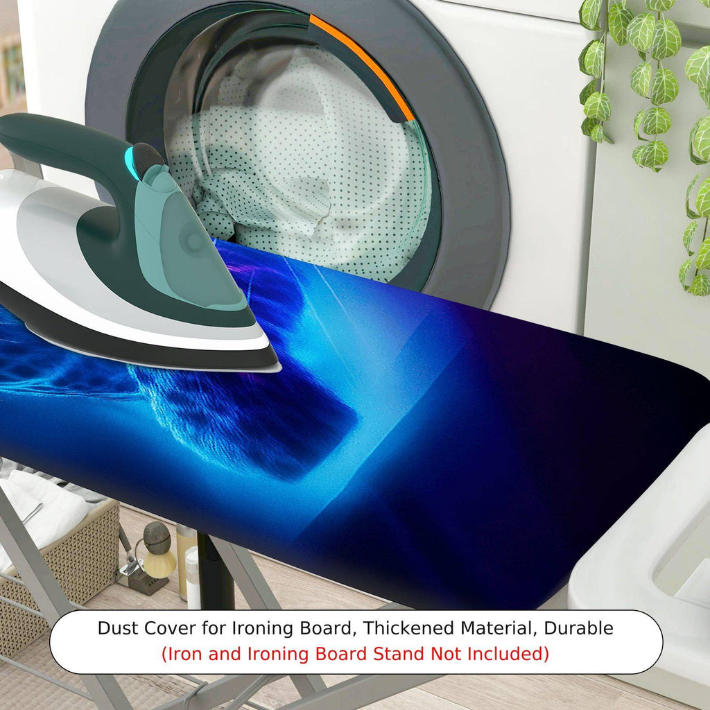 1-Piece Leopard Animal Art  Ironing Board Cover, Universal Size, Without Board