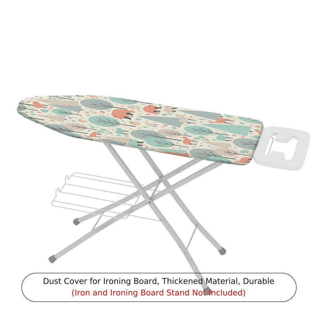 1-Piece Animal Leaf Geometric  Ironing Board Cover, Universal Size, Without Board
