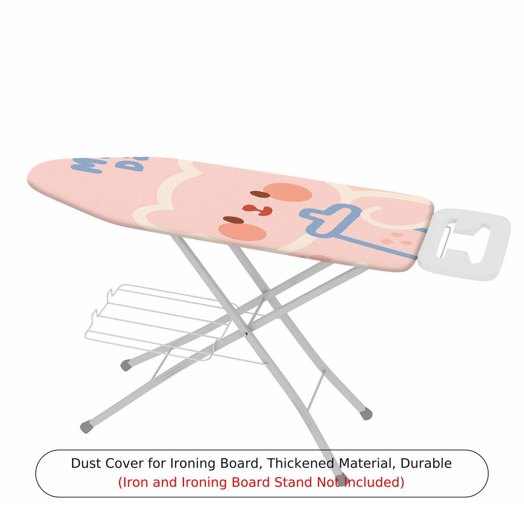 1-Piece Cute  Pink  Ironing Board Cover, Universal Size, Without Board