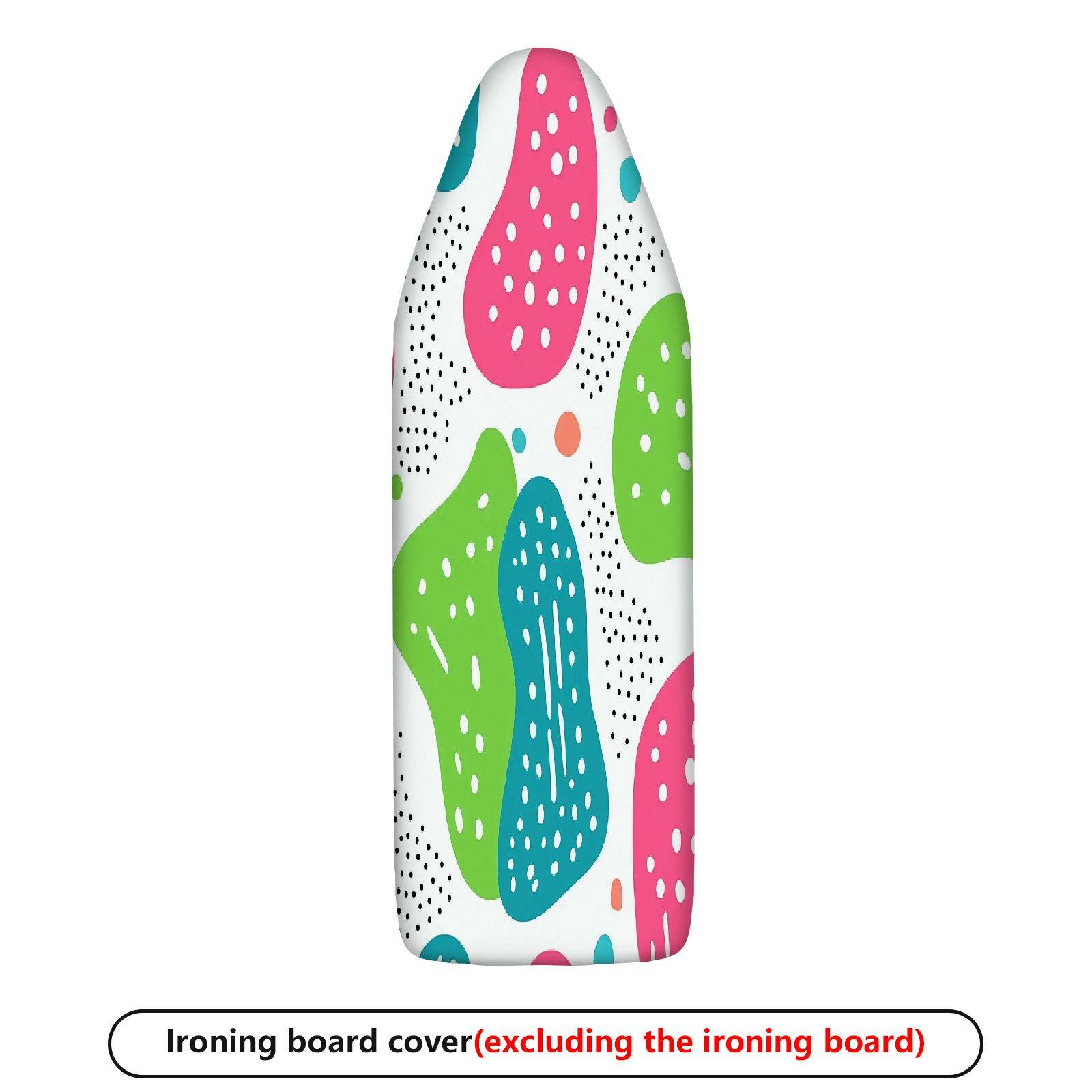 1-Piece Abstract Colorful Pattern Decorative  Ironing Board Cover, Universal Size, Without Board