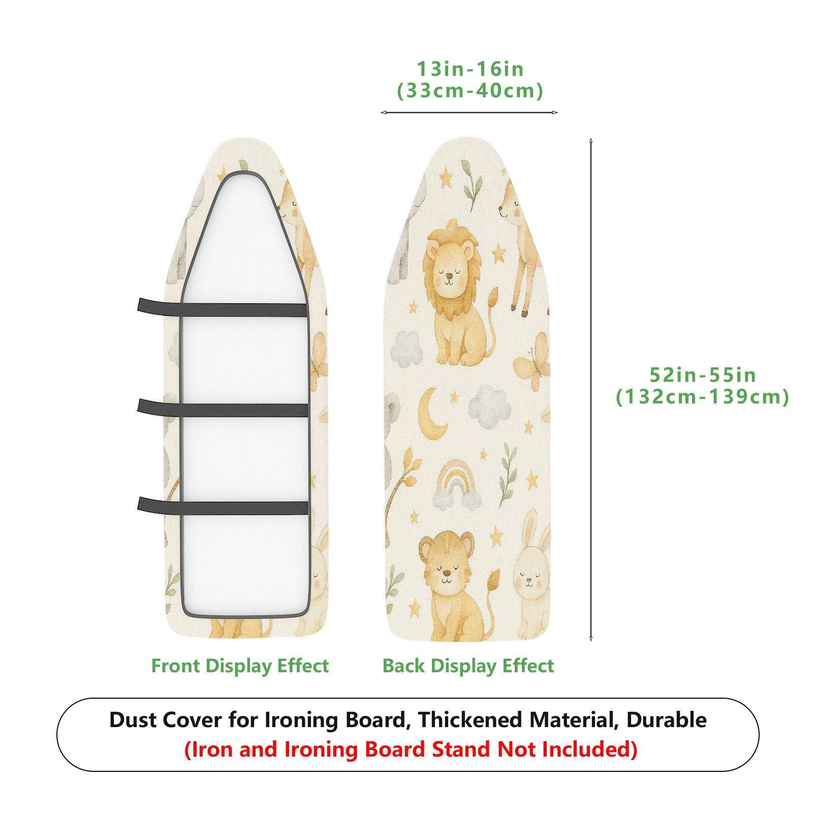 1-Piece Animal  Ironing Board Cover, Universal Size, Without Board
