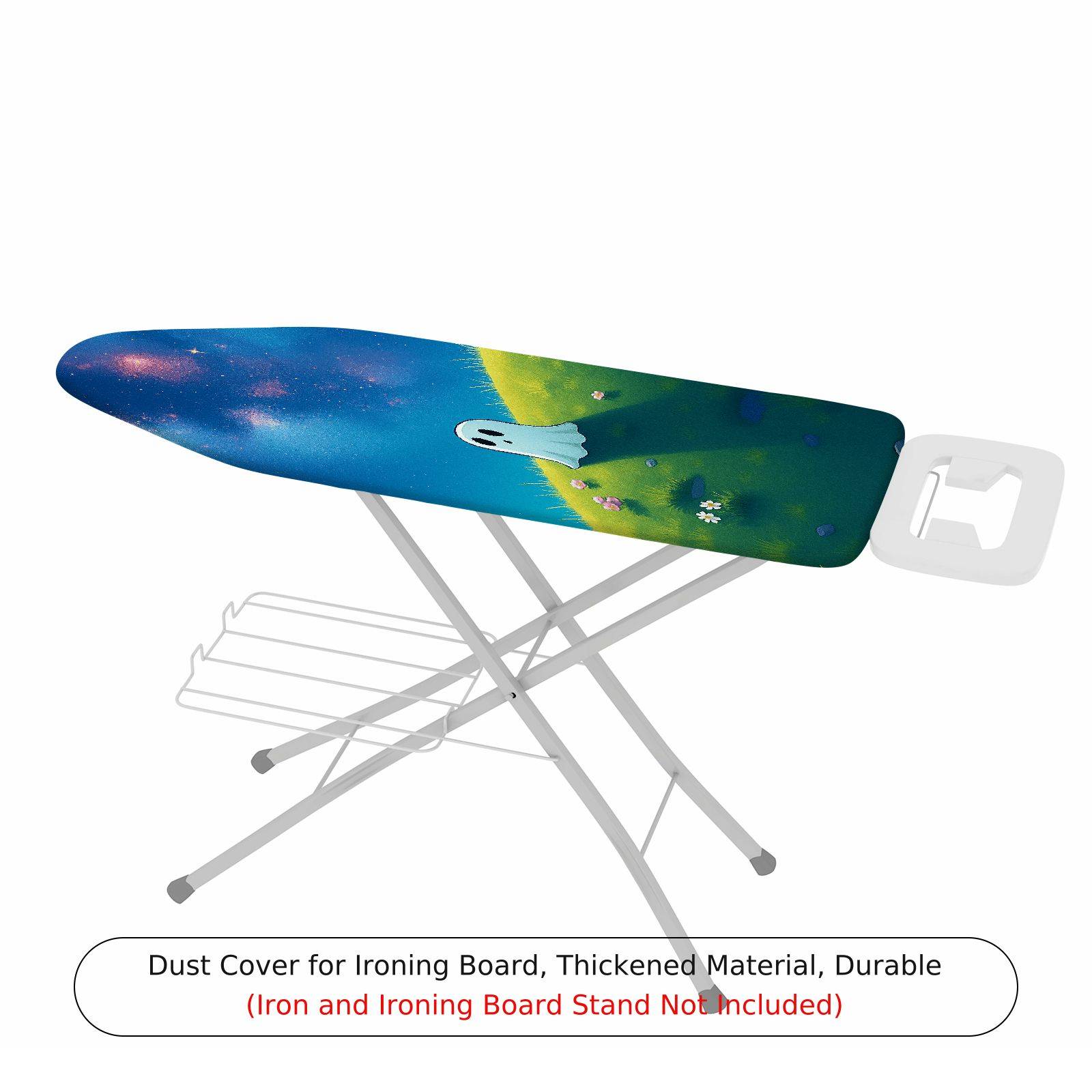 1-Piece Night Sky Ghost Animal  Ironing Board Cover, Universal Size, Without Board