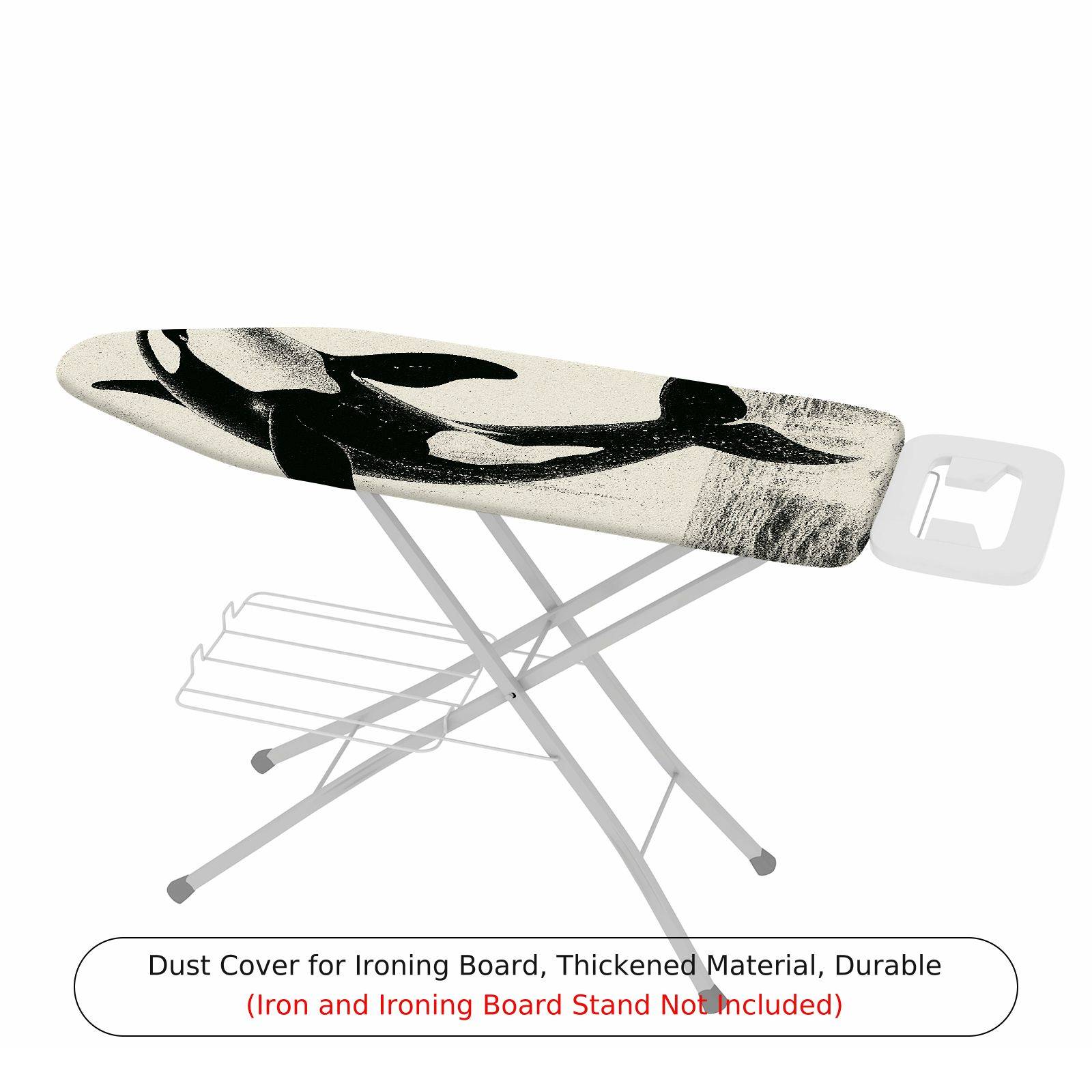 1-Piece Whale Ocean Sea  Ironing Board Cover, Universal Size, Without Board