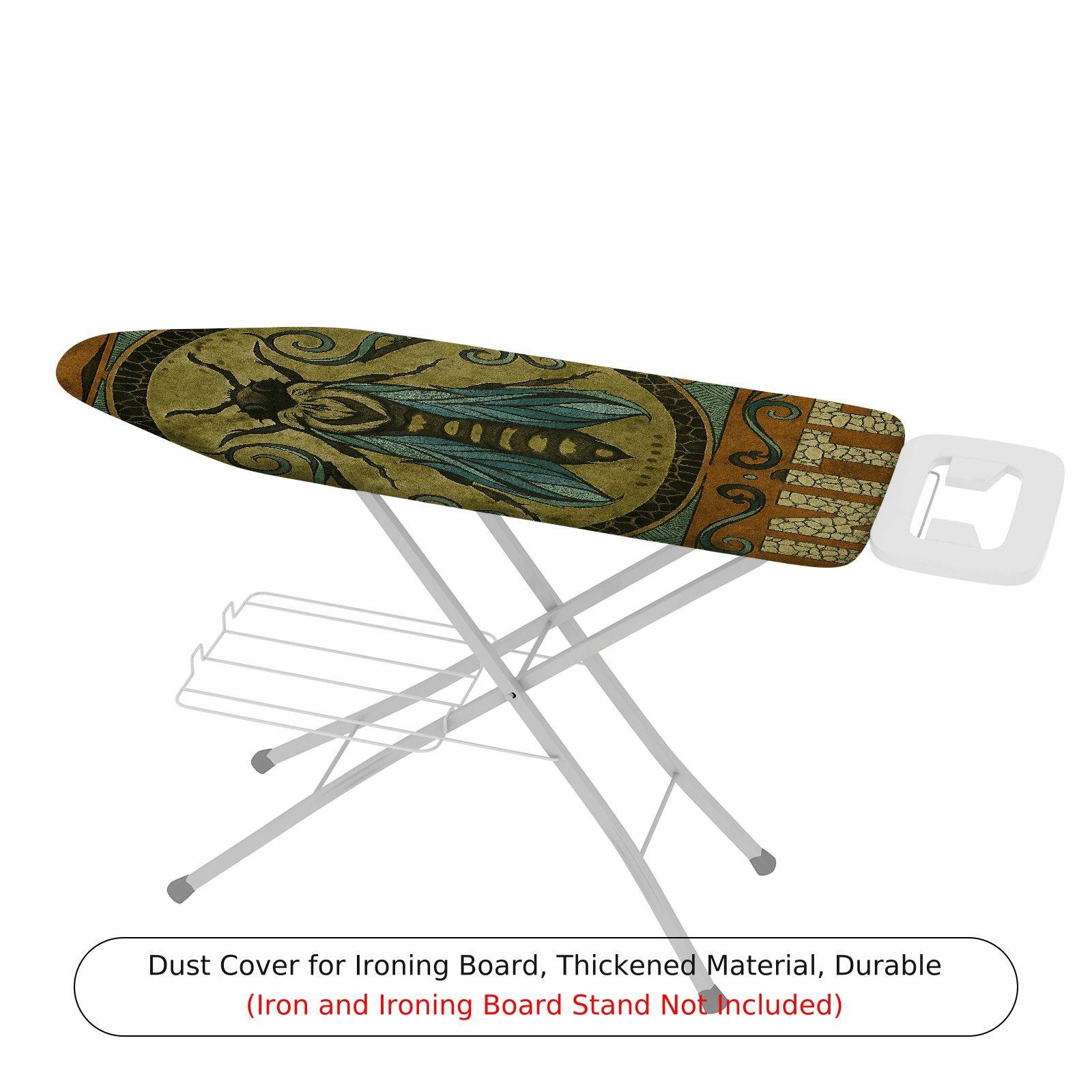 1-Piece Insect Retro Artistic  Ironing Board Cover, Universal Size, Without Board