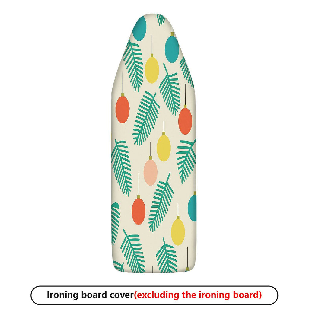 1-Piece Christmas Leaf Ornament Retro  Ironing Board Cover, Universal Size, Without Board