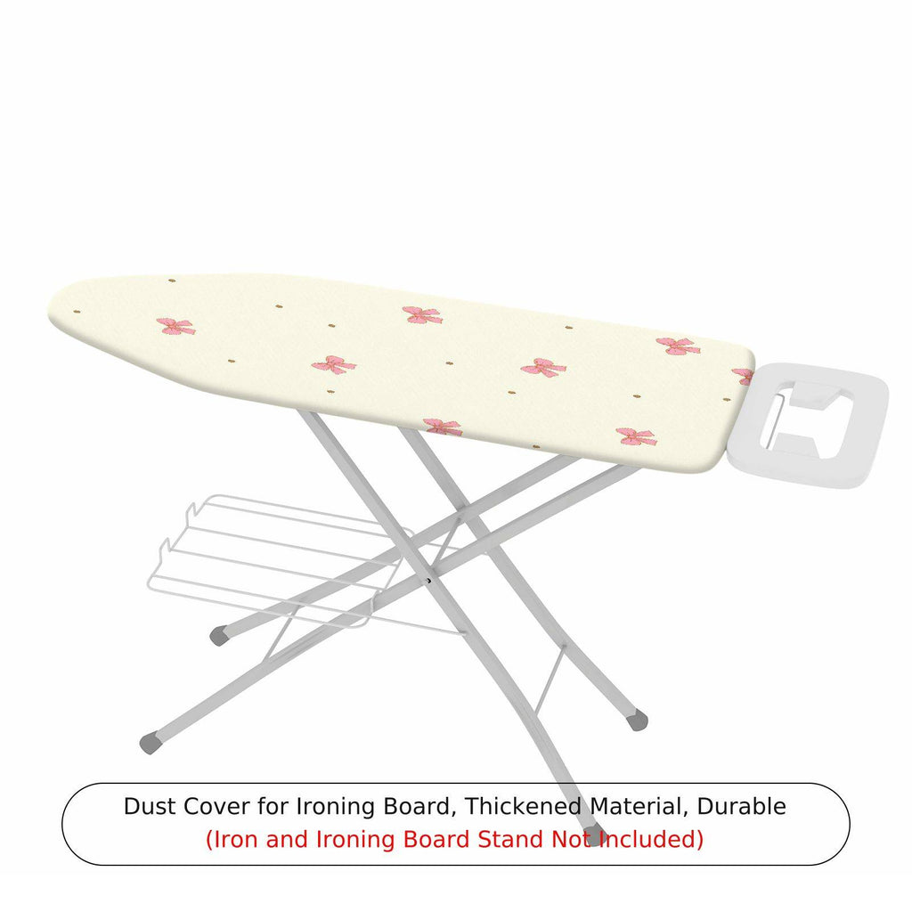 1-Piece Pink Bowknot Pattern Cute  Ironing Board Cover, Universal Size, Without Board