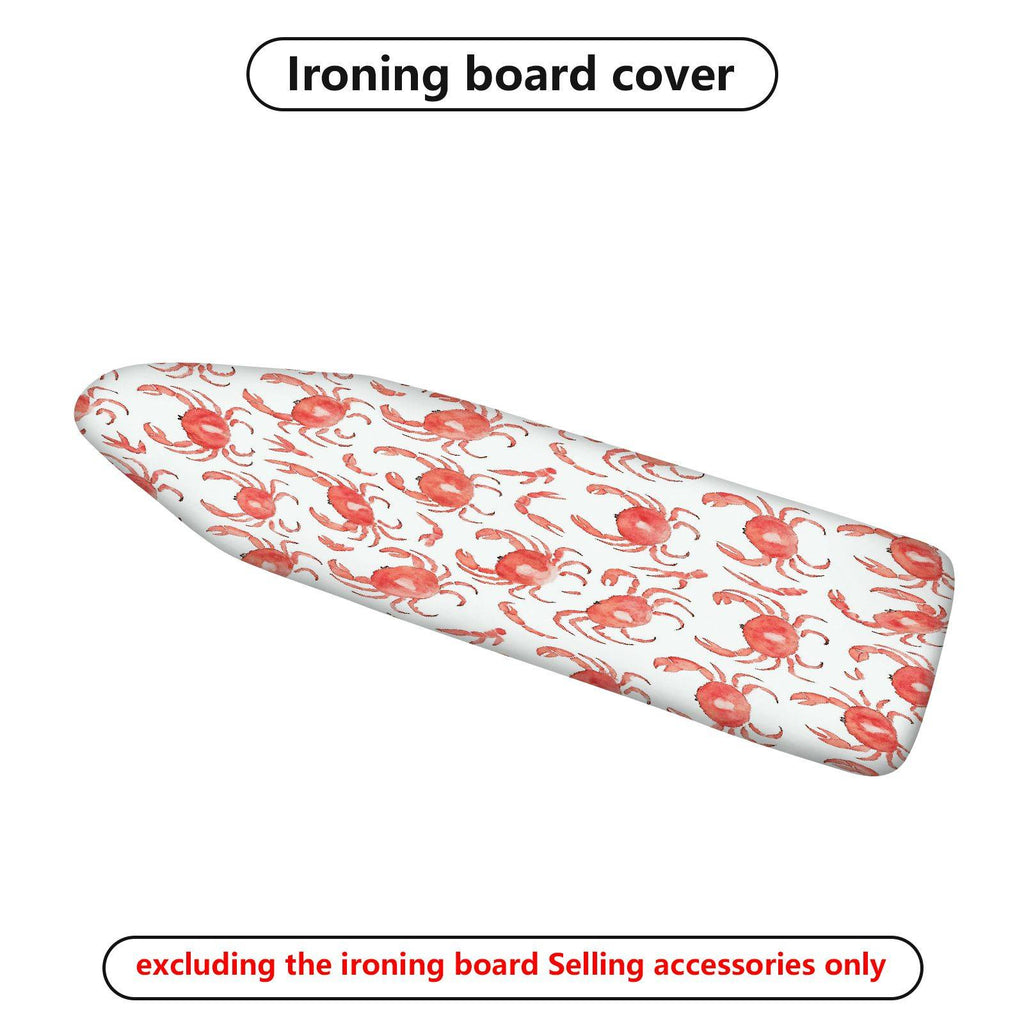 1-Piece Crab Ocean Nautical  Ironing Board Cover, Universal Size, Without Board