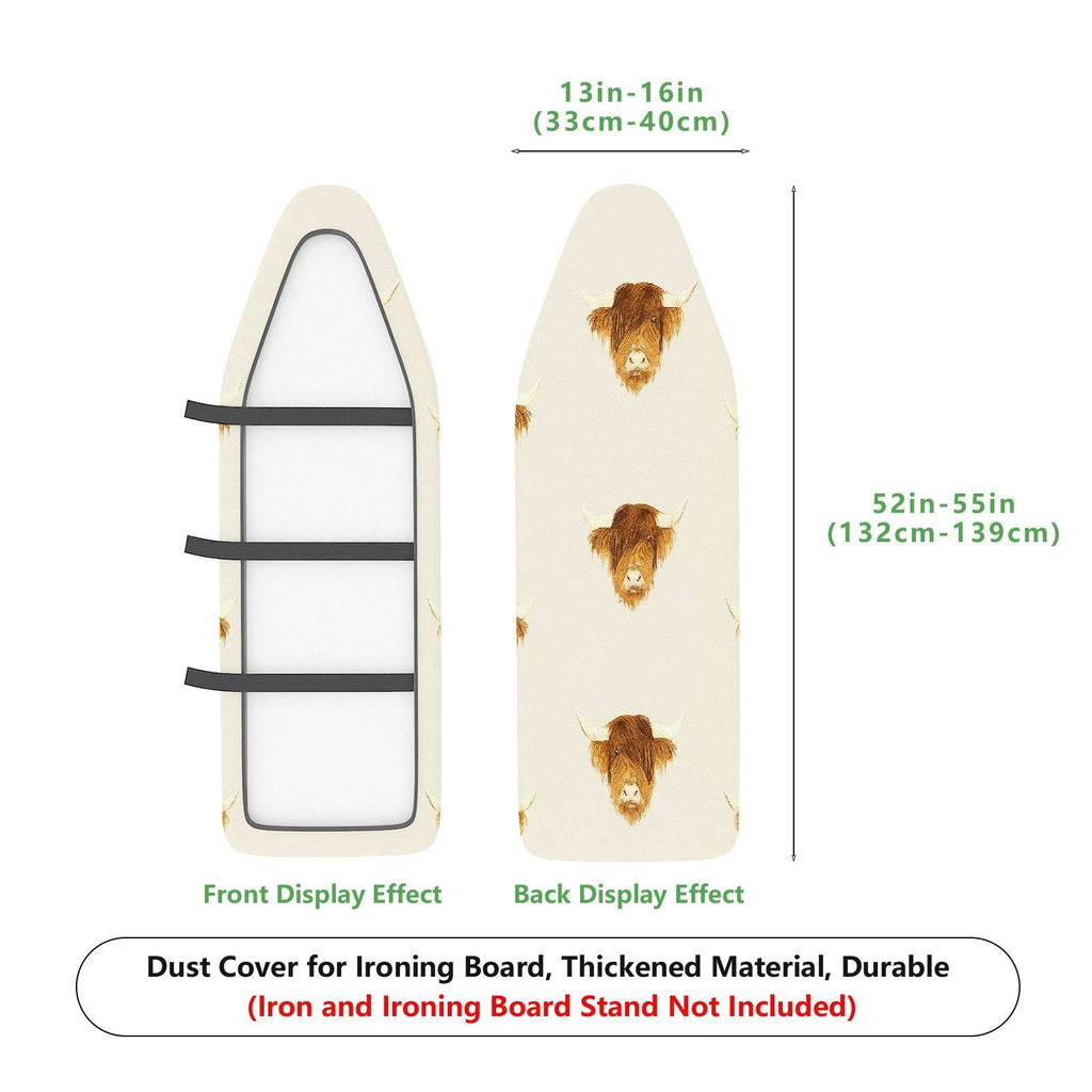 1-Piece Animal  Lion  Ironing Board Cover, Universal Size, Without Board
